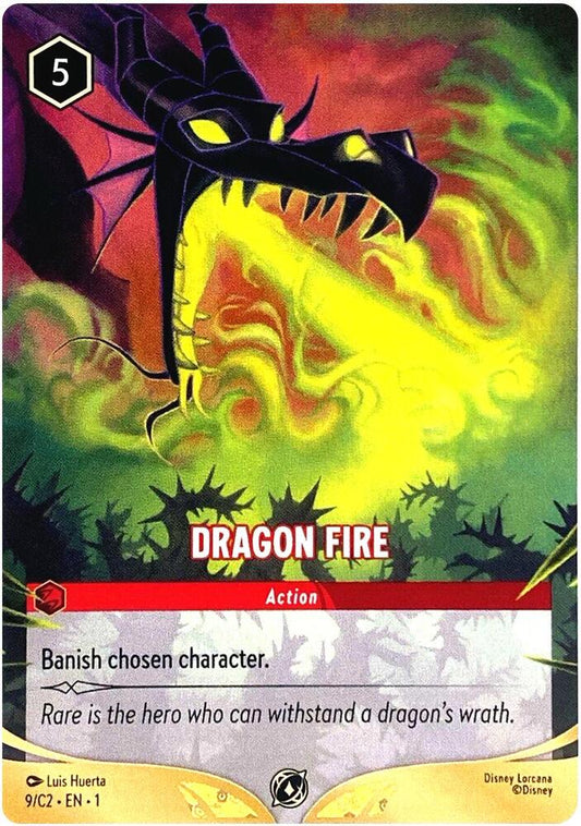 Dragon Fire (9/C2) | Disney Lorcana Promo Cards #9