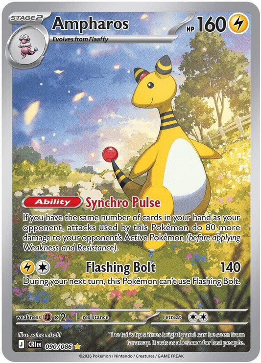 Ampharos - 090/086 | ME04: Chaos Rising #090/086