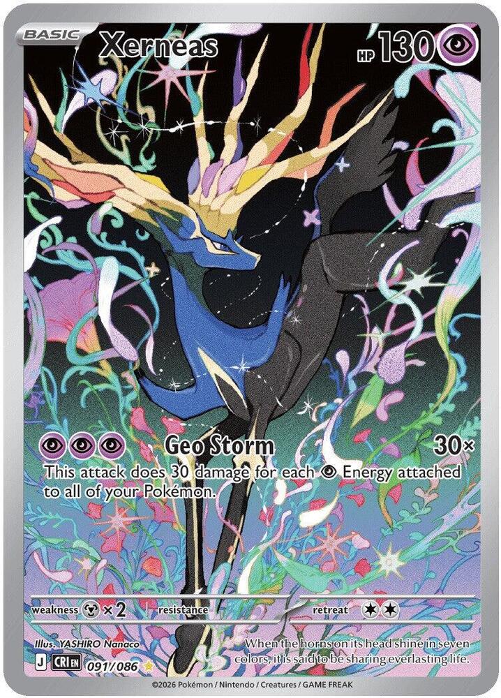 Xerneas - 091/086 | ME04: Chaos Rising #091/086