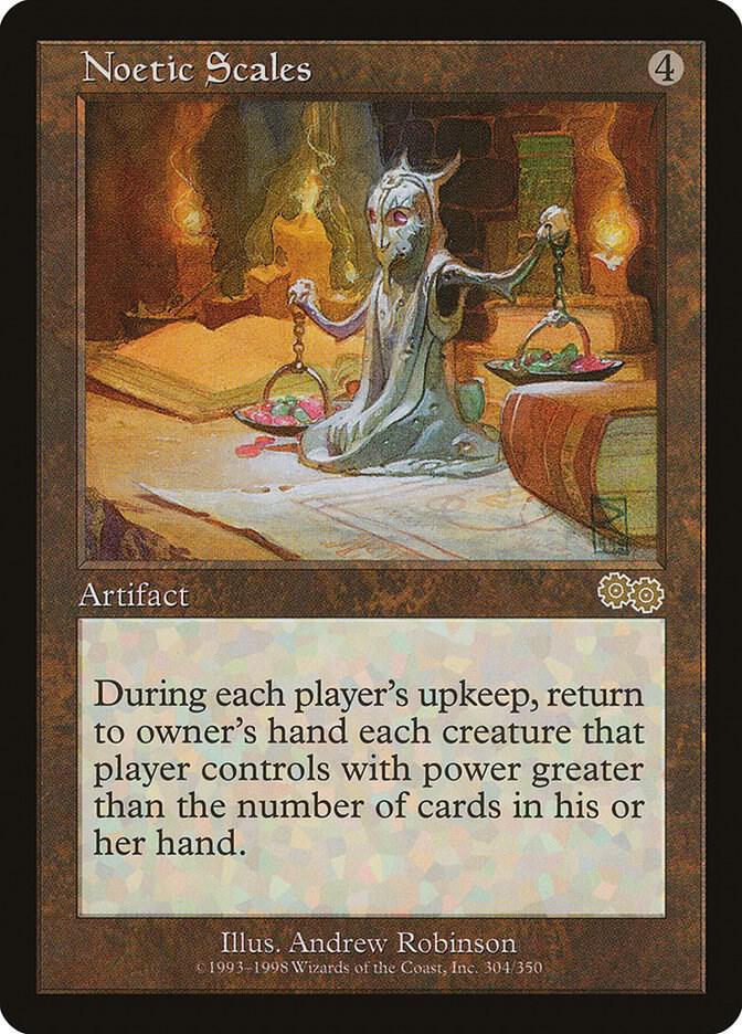 Noetic Scales | Urza's Saga #304