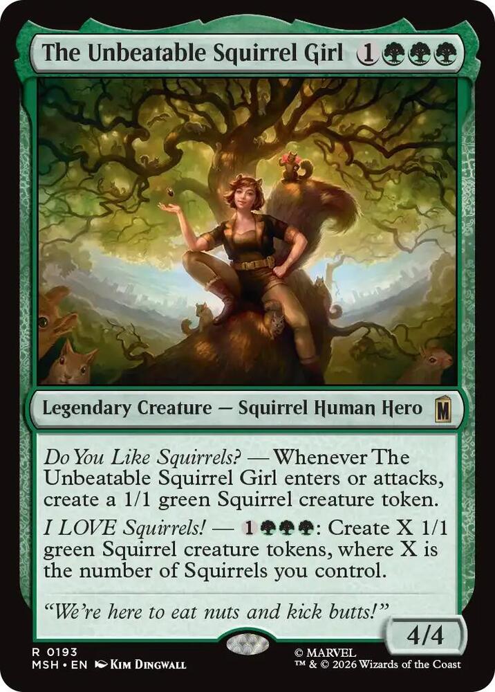 The Unbeatable Squirrel Girl | Marvel Super Heroes #193