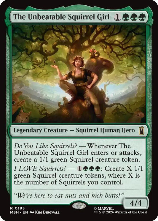 The Unbeatable Squirrel Girl | Marvel Super Heroes #193