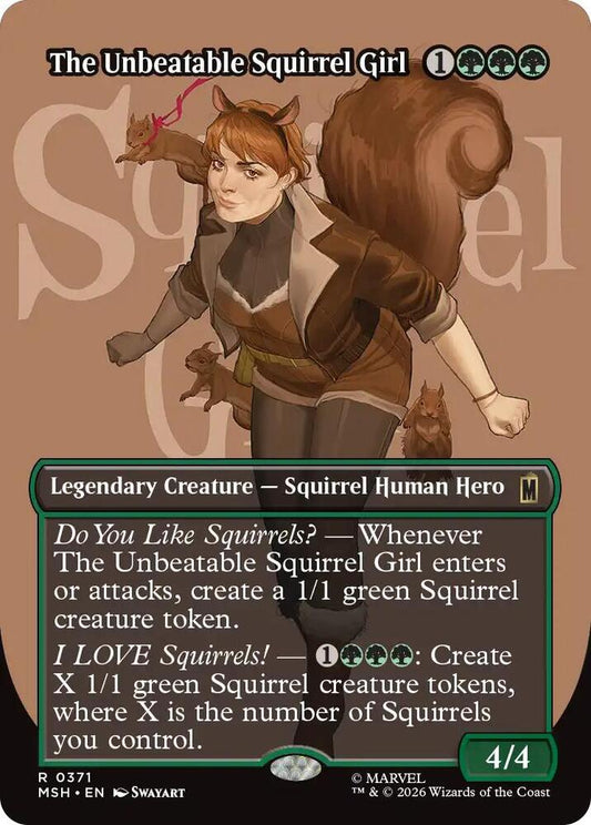 The Unbeatable Squirrel Girl (Borderless) | Marvel Super Heroes #371