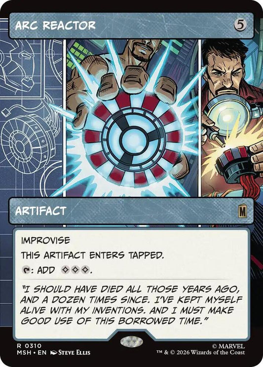 Arc Reactor (Borderless) | Marvel Super Heroes #310