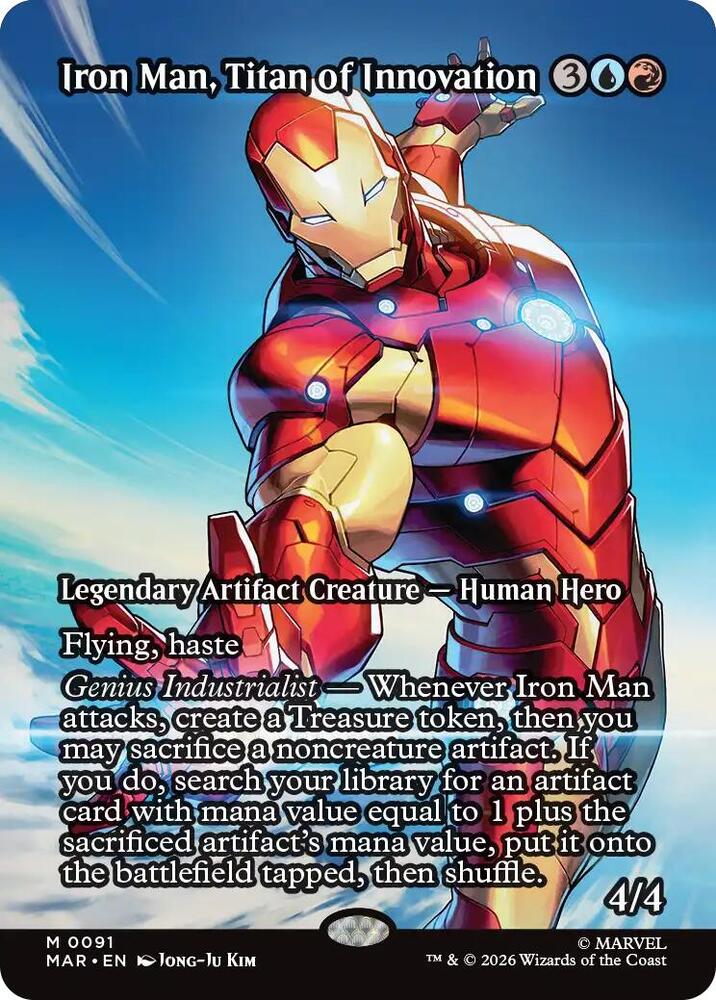 Iron Man, Titan of Innovation (Borderless) | Marvel Universe Eternal-Legal #91