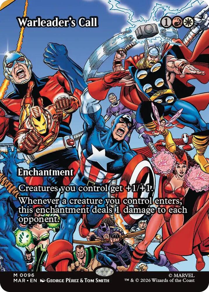 Warleader's Call (Borderless) | Marvel Universe Eternal-Legal #96