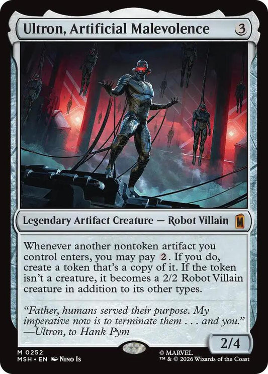 Ultron, Artificial Malevolence | Marvel Super Heroes #252