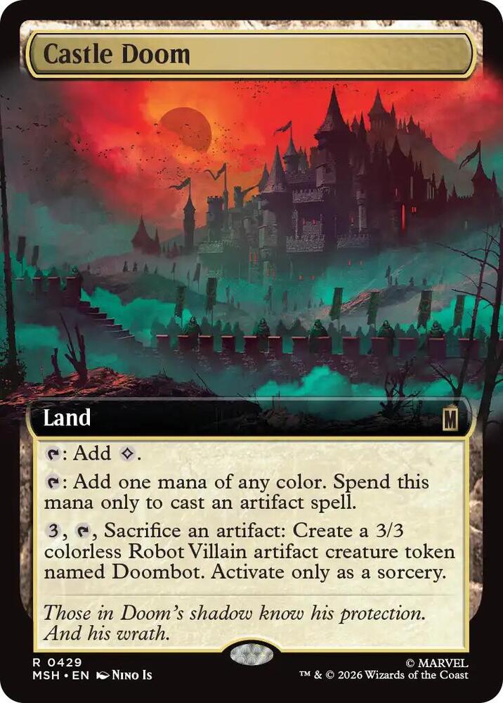 Castle Doom (Extended Art) | Marvel Super Heroes #429