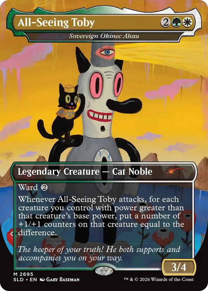 All-Seeing Toby - Sovereign Okinec Ahau | Secret Lair Drop Series #2695