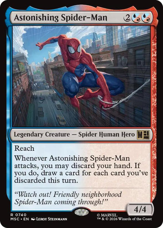 Astonishing Spider-Man | Commander: Marvel Super Heroes #740