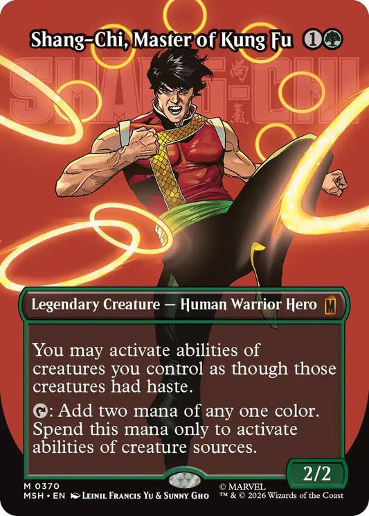 Shang-Chi, Master of Kung Fu (Borderless) (0370) | Marvel Super Heroes #370