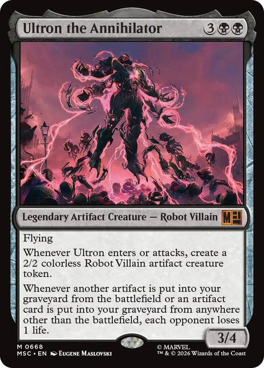 Ultron the Annihilator | Commander: Marvel Super Heroes #668