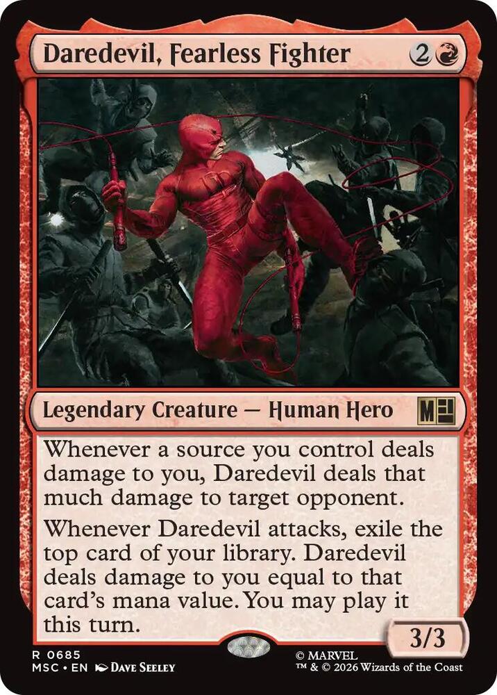 Daredevil, Fearless Fighter | Commander: Marvel Super Heroes #685