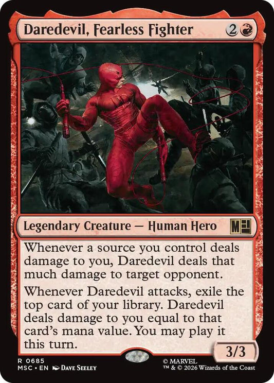 Daredevil, Fearless Fighter | Commander: Marvel Super Heroes #685
