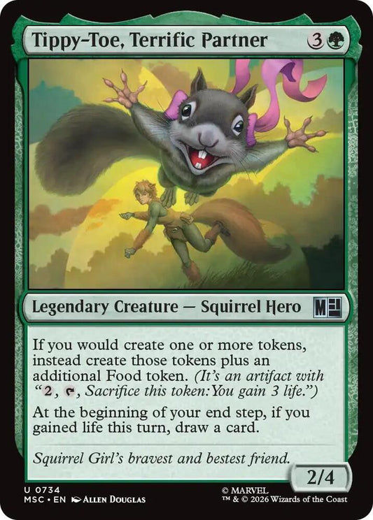 Tippy-Toe, Terrific Partner | Commander: Marvel Super Heroes #734