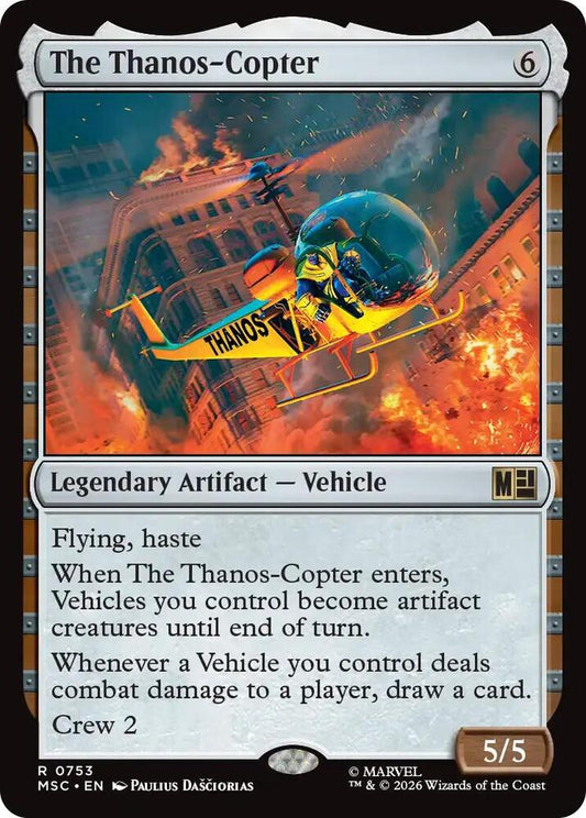 The Thanos-Copter | Commander: Marvel Super Heroes #753
