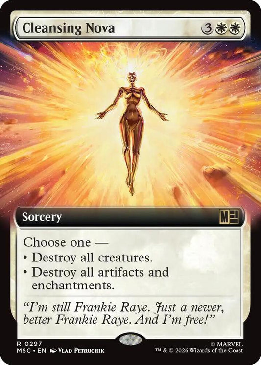 Cleansing Nova (Extended Art) | Commander: Marvel Super Heroes #297