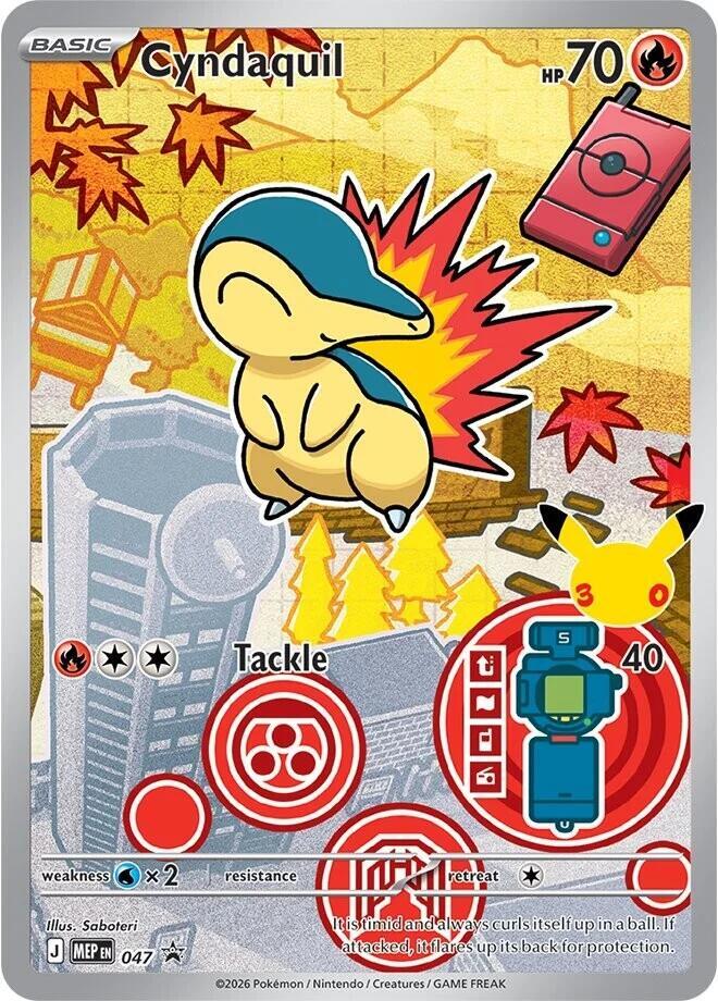 Cyndaquil - 047 | ME: Mega Evolution Promo #047