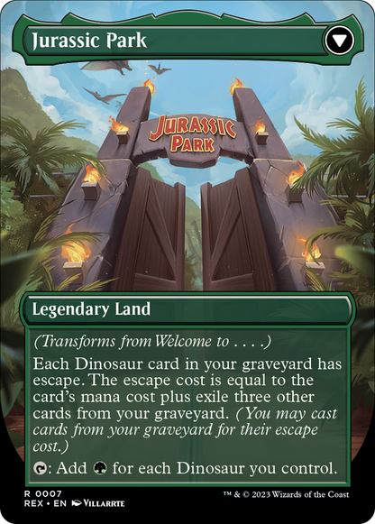 Welcome to . . . // Jurassic Park | Universes Beyond: Jurassic World Collection #7