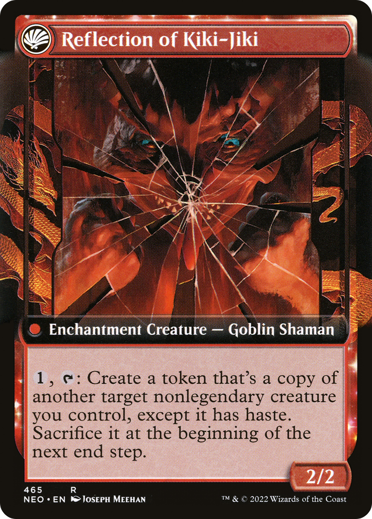 Fable of the Mirror-Breaker // Reflection of Kiki-Jiki | Kamigawa: Neon Dynasty #465