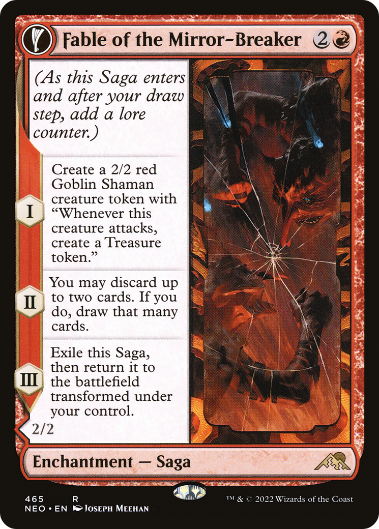 Fable of the Mirror-Breaker // Reflection of Kiki-Jiki | Kamigawa: Neon Dynasty #465