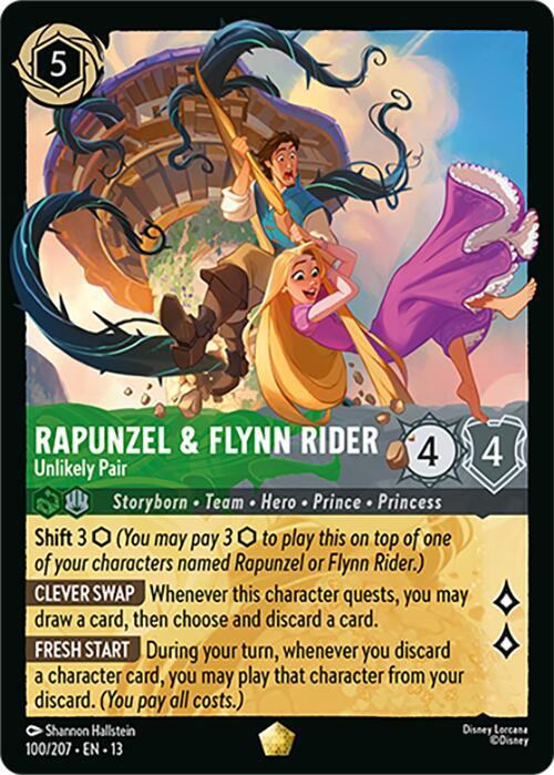 Rapunzel & Flynn Rider - Unlikely Pair | Attack of the Vine! #100/204