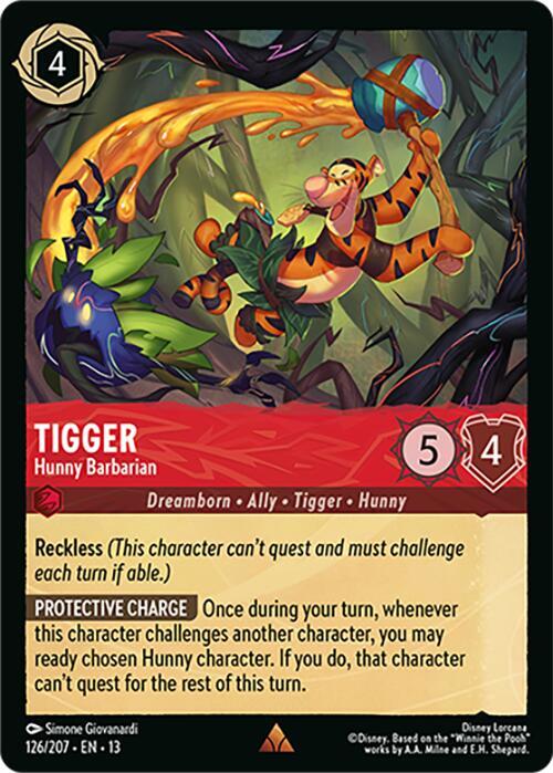 Tigger - Hunny Barbarian | Attack of the Vine! #126/204