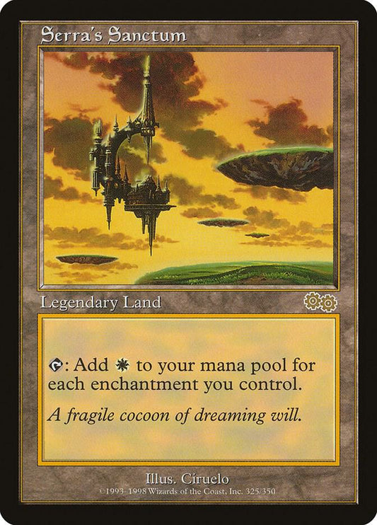 Serra's Sanctum | Urza's Saga #325