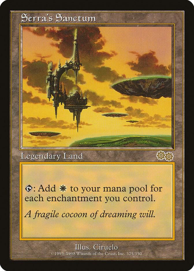 Serra's Sanctum | Urza's Saga #325
