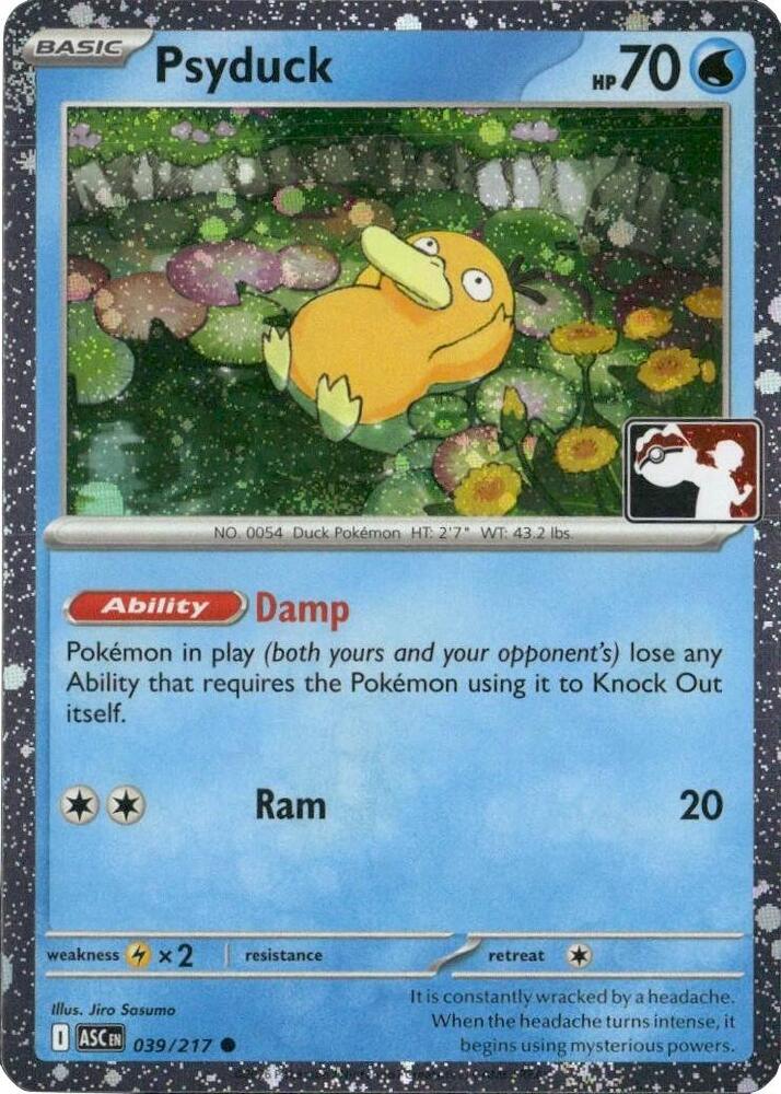 Psyduck - 039/217 (Cosmos Holo) | Prize Pack Series Cards #039/217