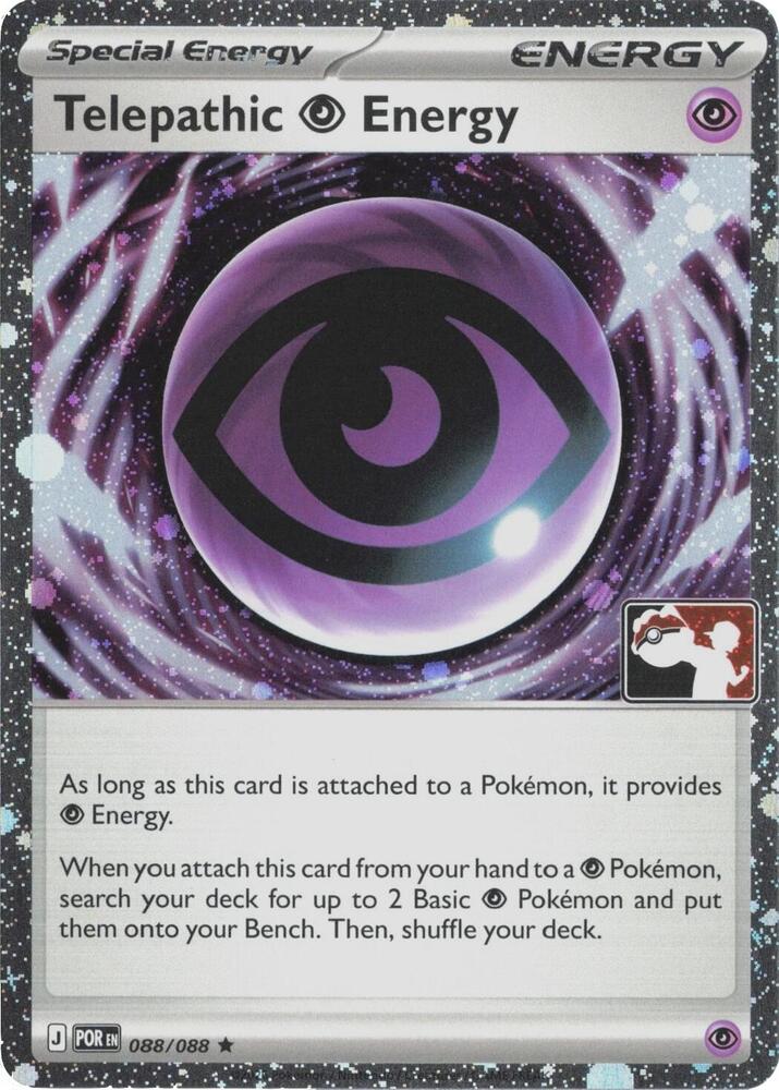 Telepathic Psychic Energy - 088/088 (Cosmos Holo) | Prize Pack Series Cards #088/088