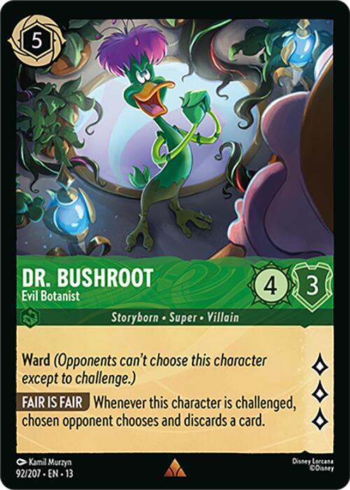 Dr. Bushroot - Evil Botanist | Attack of the Vine! #92/204