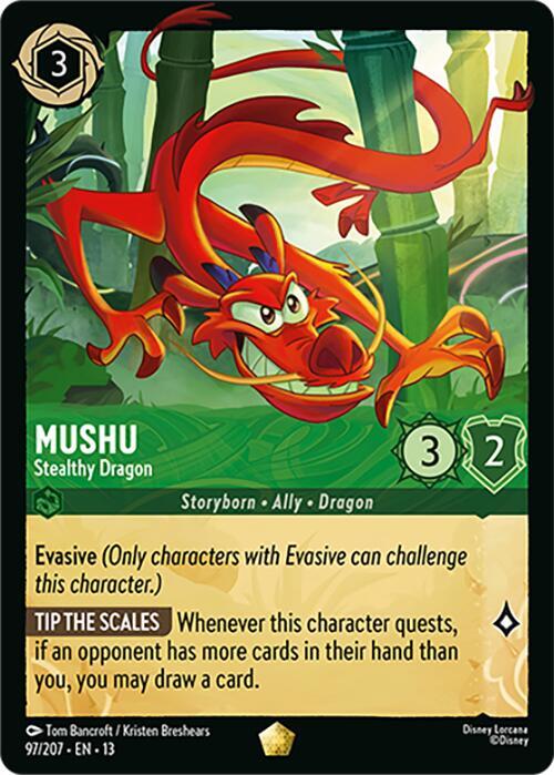 Mushu - Stealthy Dragon | Attack of the Vine! #97/204