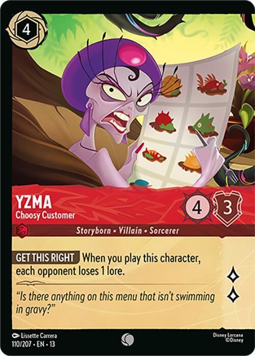 Yzma - Choosy Customer (Foil) | Attack of the Vine! #110/207