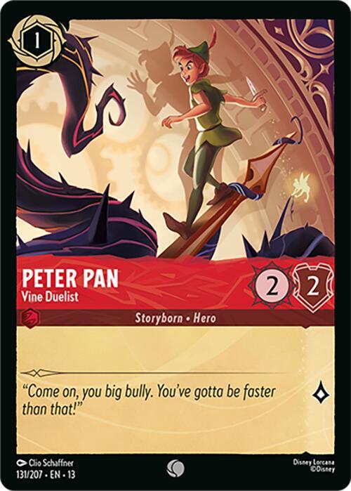 Peter Pan - Vine Duelist | Attack of the Vine! #131/207