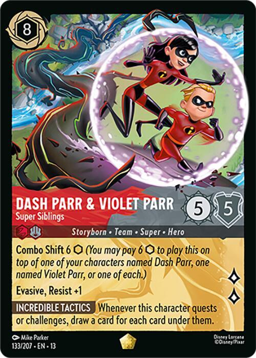 Dash Parr & Violet Parr - Super Siblings | Attack of the Vine! #133/204
