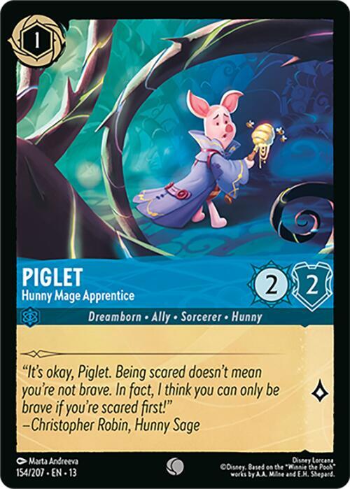 Piglet - Hunny Mage Apprentice | Attack of the Vine! #154/207