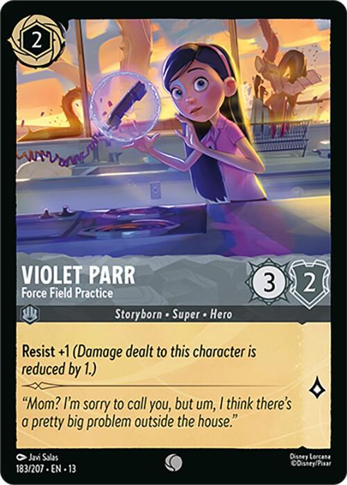 Violet Parr - Force Field Practice | Attack of the Vine! #183/204