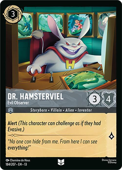 Dr. Hamsterviel - Evil Observer | Attack of the Vine! #184/207