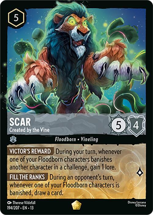 Scar - Created by the Vine | Attack of the Vine! #194/204