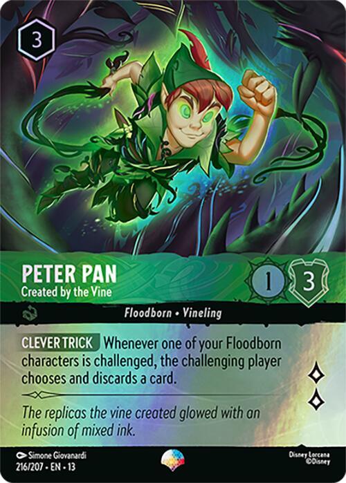 Peter Pan - Created by the Vine (Epic) | Attack of the Vine! #216/204