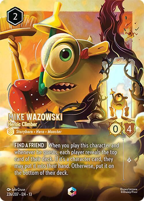 Mike Wazowski - Heroic Climber (Enchanted) | Attack of the Vine! #226/204