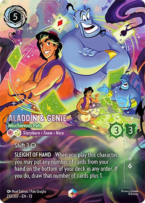 Aladdin & Genie - Mischievous Pals (Enchanted) | Attack of the Vine! #232/204