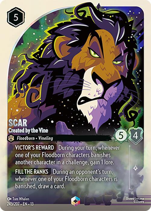 Scar - Created by the Vine (Enchanted) | Attack of the Vine! #243/207