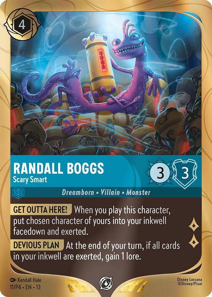 Randall Boggs - Scary Smart | Disney Lorcana Promo Cards #11