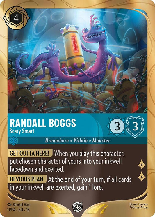 Randall Boggs - Scary Smart | Disney Lorcana Promo Cards #11