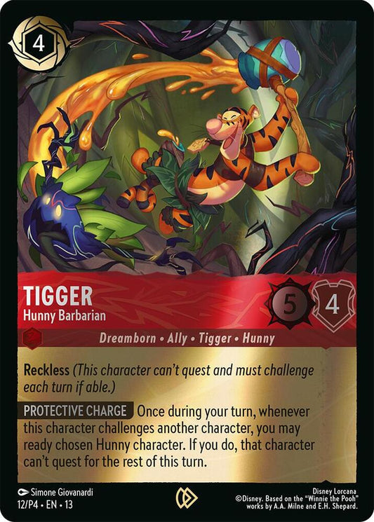 Tigger - Hunny Barbarian | Disney Lorcana Promo Cards #12