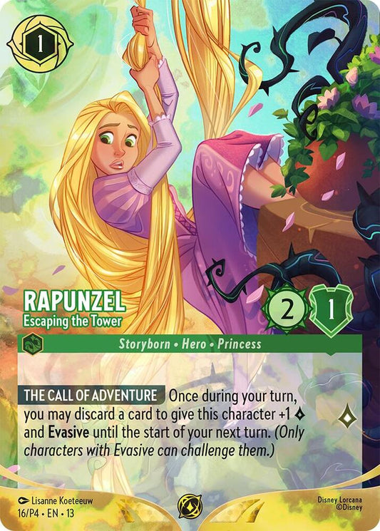 Rapunzel - Escaping the Tower (Store Championship) | Disney Lorcana Promo Cards #16