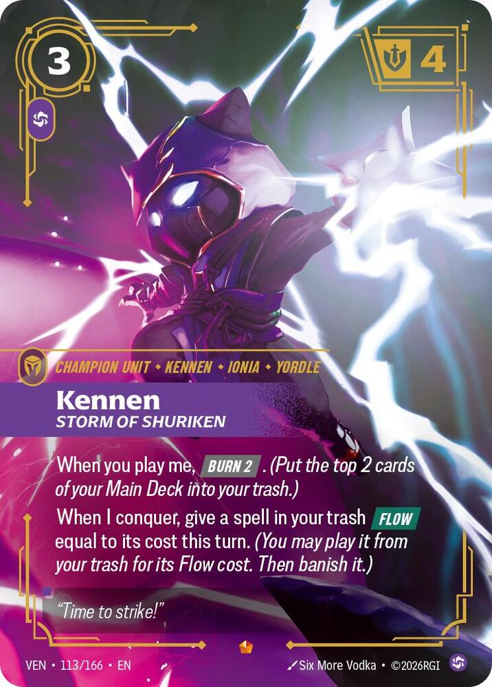 Kennen - Storm of Shuriken | Vendetta #113/166