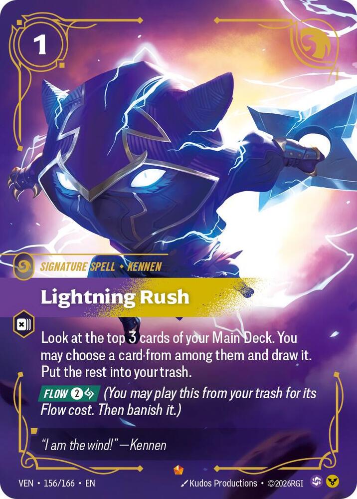 Lightning Rush | Vendetta #156/166